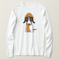 Perro hipster de Piebald Dachshund