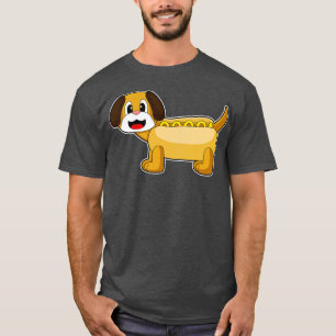 Camiseta Perro Hotdog