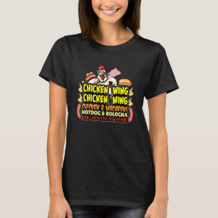 Camiseta Perro Hotelero De Ala De Pollo Y Bolonia 1