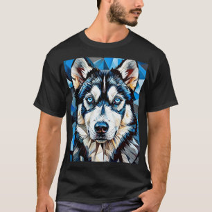 Camiseta Perro husky