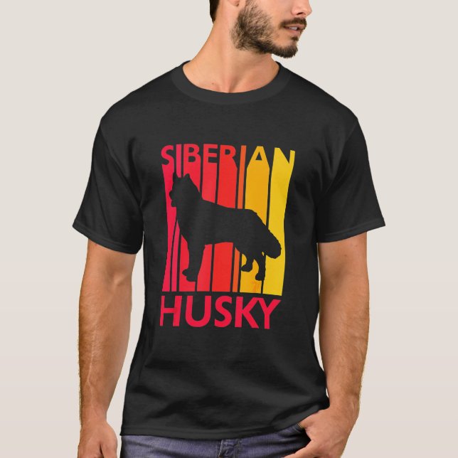 Camiseta Perro Husky Para Perro (Anverso)