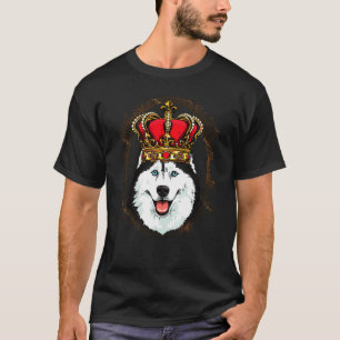 Camiseta Perro Husky Reina Siberiana
