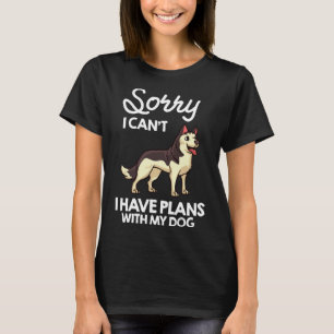 Camiseta Perro Husky Siberiano Cachorros Dueño 1