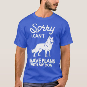 Camiseta Perro Husky Siberiano Cachorros Dueño Lover