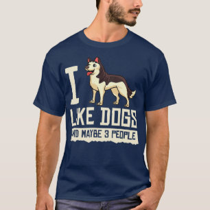 Camiseta Perro Husky Siberiano Cachorros Dueño Lover