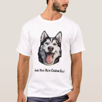 Perro Husky Siberiano Crea tu propio texto persona