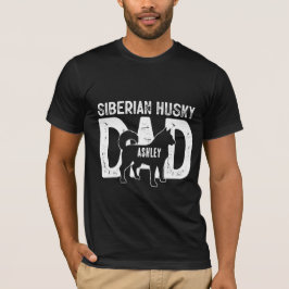 Camiseta Perro husky Siberiano Papá Noel