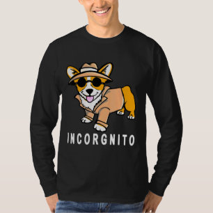 Camiseta Perro Incognito de Corgi Puppy