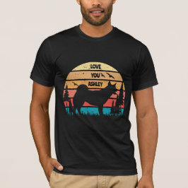 Camiseta Perro inu chiba retro vintage