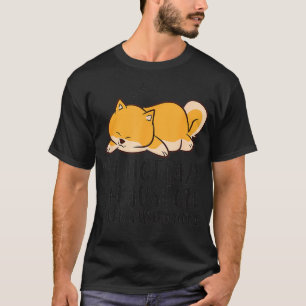Camiseta Perro Inu Shiba No Soy Perezoso Solo En Ahorro De 