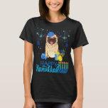 Camiseta Perro judío Menorah Gorra Chanukah Hanukkah Jewis<br><div class="desc">Gorra judío de pug Dog Menorah Chanukah Hanukkah Navidad</div>