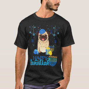 Camiseta Perro judío Menorah Gorra Chanukah Hanukkah Jewis