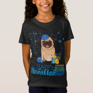 Camiseta Perro judío Menorah Gorra Chanukah Hanukkah Jewis