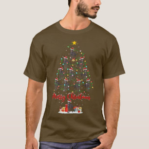Camiseta Perro Kelpie australiano coincidiendo con el Crist