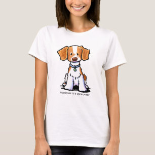 Camiseta Perro KiniArt Brittany