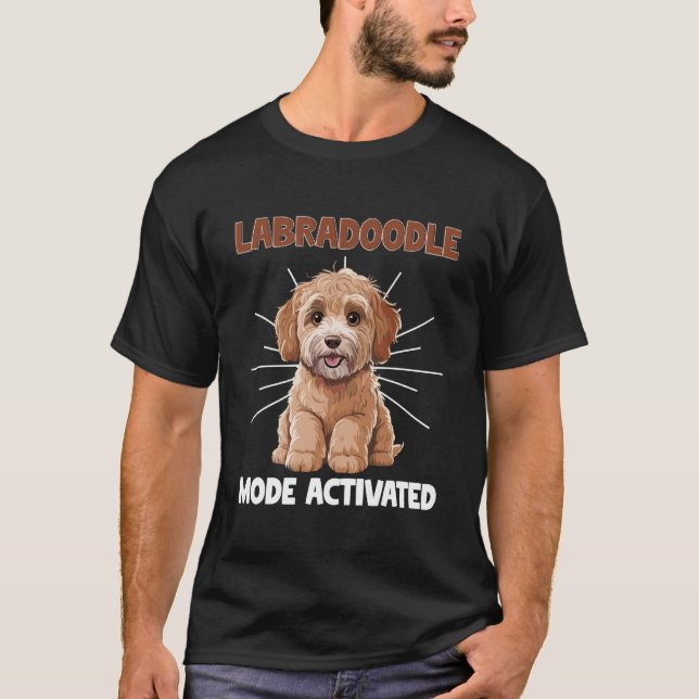 Camiseta Perro Labradoodle (Anverso)