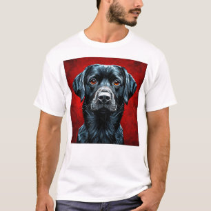 Camiseta Perro labrador adorable