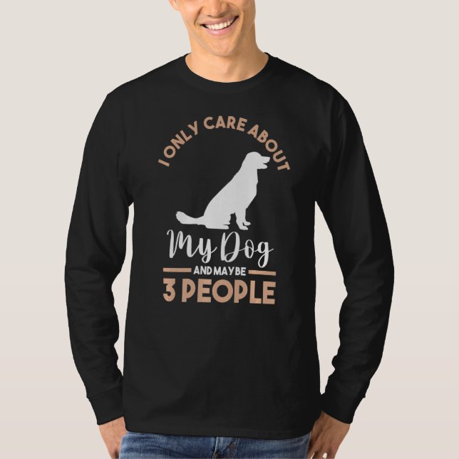 Camiseta Perro Labrador Golden Retriever 1 (Anverso)