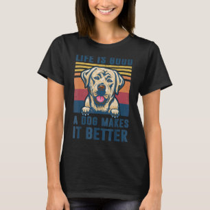 Camiseta Perro Labrador Perro Papá Mamá Hombres Mujeres