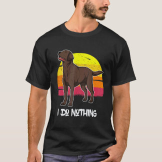 Camiseta Perro Labrador Retriever Atardecer 37