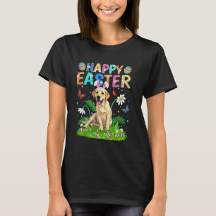 Camiseta Perro Labrador Retriever Feliz búsqueda de huevos