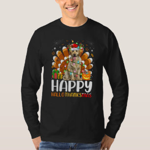 Camiseta Perro Labrador Retriever Halloween Navidad Halloth