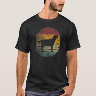Camiseta Perro Labrador Retriever Vintage Distressed Retro