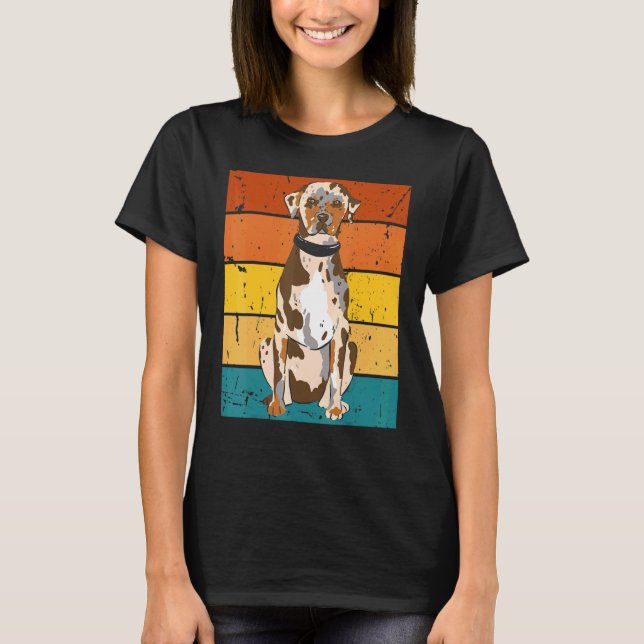 Camiseta Perro Leopardo Catahoula (Anverso)