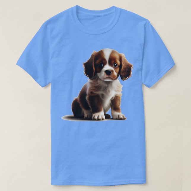 Camiseta perro lindo 3 (Diseño del anverso)