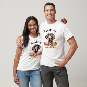 Camiseta Perro lindo agradecido bendito positivamente
