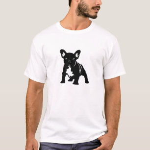 Camiseta Perro lindo cachorro Bulldog francés Perro francés