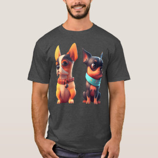 Camiseta perro lindo chico