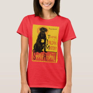 Camiseta Perro lindo de Corso del bastón