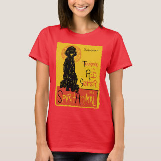 Camiseta Perro lindo de Irish Setter