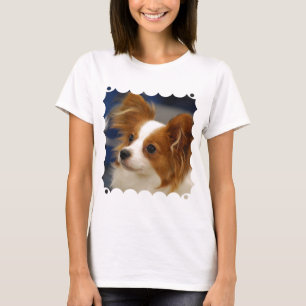 Camiseta Perro lindo de Papillon