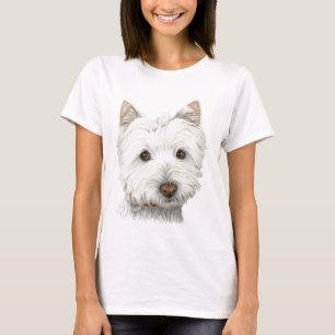 Camiseta Perro lindo de Westie