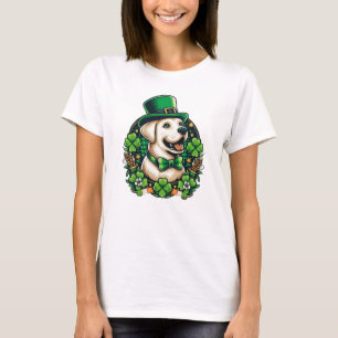 Camiseta Perro lindo del Día de San Patricio