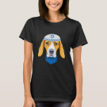 Camiseta Perro lindo Hanukkah Divertido perro amante de reg<br><div class="desc">Perro lindo Hanukkah Divertido perro amante de la camiseta de regalo judía</div>