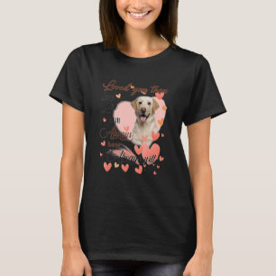 Camiseta Perro lindo mamá corazón feliz día de la madre per