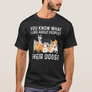 Camiseta Perro lindo para hombres mujeres perro me gustan l