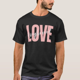 Camiseta Perro lindo presente cachorro corazón dulce Greyho
