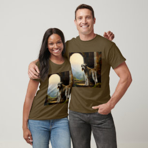 Camiseta Perro lobo irlandés