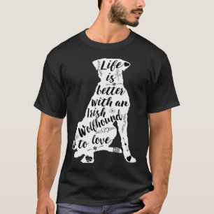 Camiseta Perro lobo irlandés para perro lobo irlandés