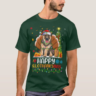 Camiseta Perro Lover Divertido Feliz Pastor Alemán Hola Tha