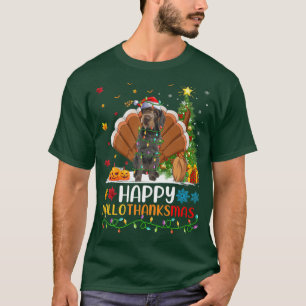 Camiseta Perro Lover Feliz Alemán Cableado Puntero Infierno