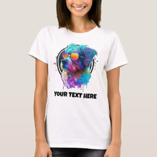 Camiseta Perro Lover Glasses Estilo Guay Dog