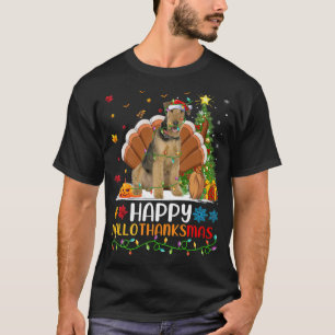 Camiseta Perro Lover Gracioso Feliz Airedale Terrier Perro