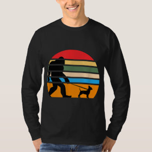 Camiseta Perro Lover Gran Pie Retro Diseño Viñeta Chihuahua