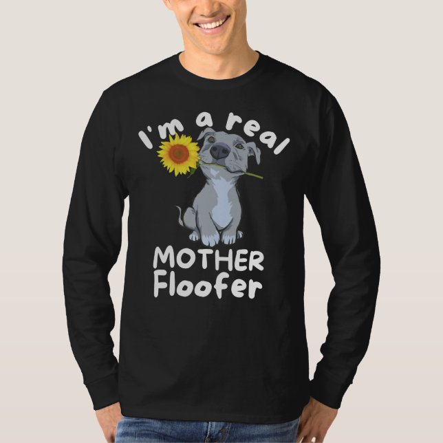Camiseta Perro Lover Soy Una Verdadera Piscina Madre (Anverso)