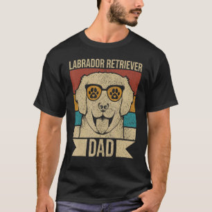 Camiseta Perro macho Papa Mascota dueño de laboratorio Anim